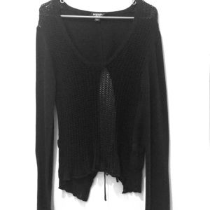 Diesel Black Gold Knit Open Back Sweater
